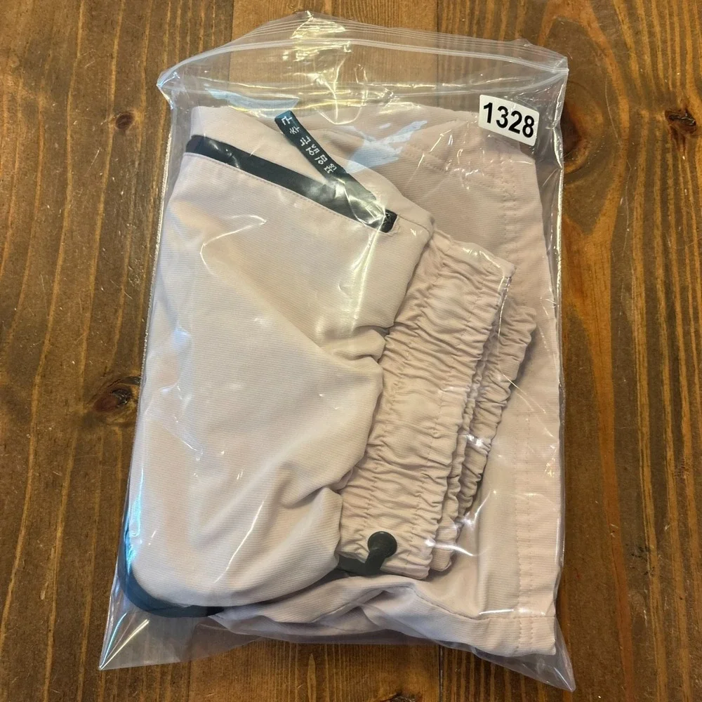 ASRV Men's Tetra Coastal Training & Swim Shorts Medium Light Pink